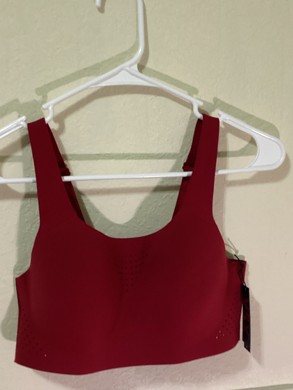 Victoria's Secret Wireless Sports Bra - Wine Red
